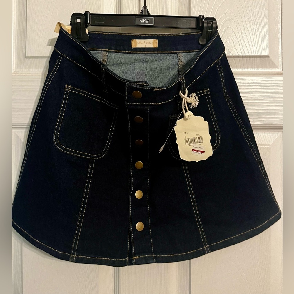 Altar’d State denim skirt, tags still on, never worn